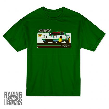 Camiseta Rally Lancia Stratos HF Alitalia Verde